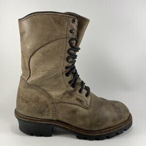 Vintage Red Wing Shoes Gore-Tex Logger Boots 194037 0692 Mens Size 10.5 D Vibram